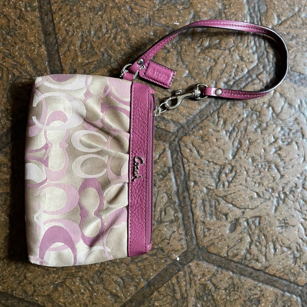 Coach wristlet